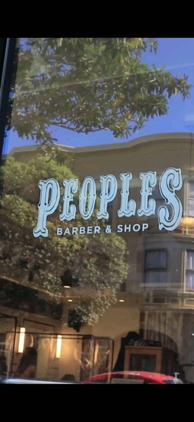 Experience barbering like never before! 💈🔥 Our Master Barbers and Stylists are taking the traditional barbershop experience to the next level with quality haircuts, hot towel treatments, and even a complimentary drink while you’re at it! 🍸

#PeoplesBarberShop #SFBarber #BayAreaBarber #PeoplesBarber #Barber #Barbershop #OldSchoolBarber