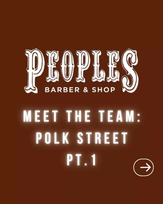 Say hello to the amazing team at our Polk Street location Pt 1. 👋🏽

📍1259 Polk St, San Francisco, CA 94109

Enjoy the expertise of @bdubscuts, Sara G, @dani_cuts_you, @angelhairdreams & @justin.luck13 

#PeoplesBarberShop #SFBarber #BayAreaBarber #PeoplesBarber #Barber #Barbershop #OldSchoolBarber